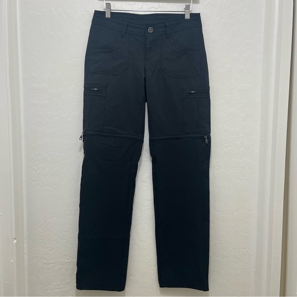 KUHL Horizn Convertible Pants Black Size 2 - Picture 1 of 10